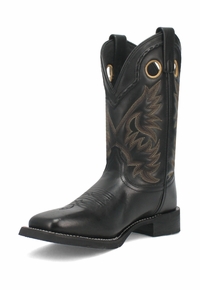 Men's Laredo Kane Black Leather Boot 7710
