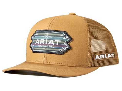 Mens Ariat Multi Southwest Patch Gold Cap A300081335