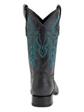 Men�s Ferrini Blaze Black Square Toe Boot 1329304