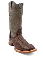 Men’s Ferrini Stampede Caiman Print Square Toe 40393-23