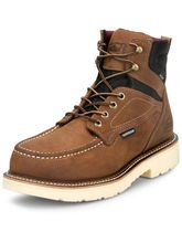 Men�s Justin Bristol 6� Waterproof Steel Toe Work Boots HW687