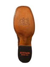 Men�s Stetson Handtooled Square Toe Boot 8861-4135