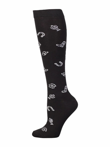 Boot Doctor Womens Shamrock Over The Calf Socks 0422401