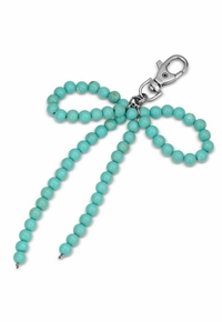 Montana Silvermiths Turquoise Bow Bag Charm ABAG6342
