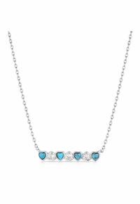 Montana Silversmiths Alternating Hearts Necklace NC6227
