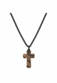 Montana Silversmiths Faded Glory Cross Necklace NC3771BLB