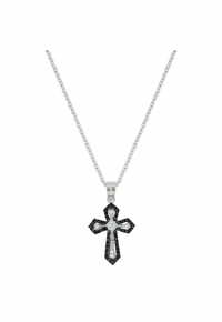 Montana Silversmiths Faith Defined Cross Necklace NC3608