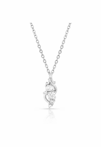 Montana Silversmiths Fiery Ice Flower Necklace NC5110