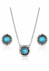 Montana Silversmiths Morning Glory Jewelry Set JS6393