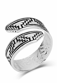 Montana Silversmiths Southwestern Escape Wrap Ring RG5592