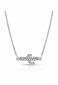 Montana Silversmiths Two Sides To Every Cactus Necklace NC4371