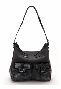 Montana West Croc Print Concealed Carry Hobo MW1286G-918 ZDS