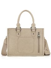 Montana West Tooled Concho Tote Crossbody MW1339