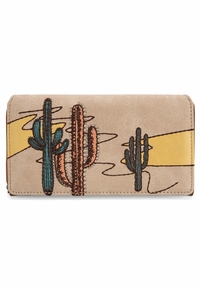 Montana West Embroidered Collection Long Wallet MW1309