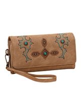 Montana West Concho Embroidered Wallet MW1344