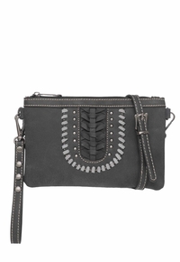 Montana West Whipstitch Collection Clutch/Crossbody 1057-181 ZDS