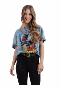 Montana West Womens American Bling "Aim True" Graphic Tee AB-T3008BL