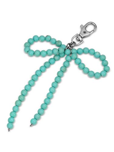 Montana Silvermiths Turquoise Bow Bag Charm ABAG6342