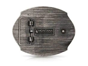 Montana Silversmiths Cowboy Up Bull Rider Buckle A1031P