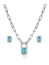 Montana Silversmiths Turquoise Glam Jewelry Set JS6372