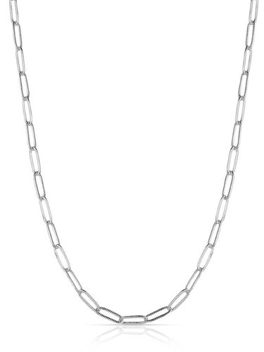 Montana Silvermiths Paperclip Chain Necklace NC6368