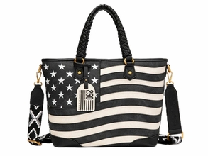 Montana West American Flag Tote Bag MW1385G-8317