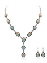 Montana West Western Y Shaped Necklace Earrings Set RNS-04-121