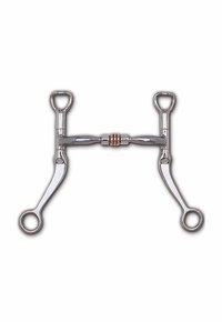Myler Flat Shank with Comfort Snaffle Copper Roller MB 03 89-11034 SAVE $26 CLEARANCE