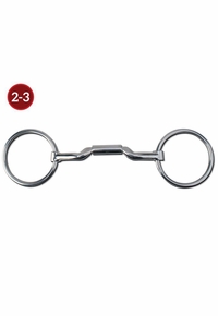 Myler Loose Ring Mullen with Low Ported Barrel MB 06, 89-28065