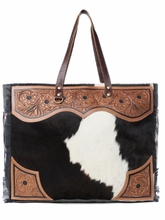 Myra Cartwright Hand-Tooled Bag
