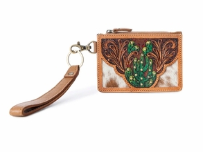 Myra Hand Hewn Western Card Holder S-1453