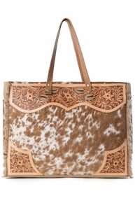 Myra Cartwright Hand-Tooled Bag