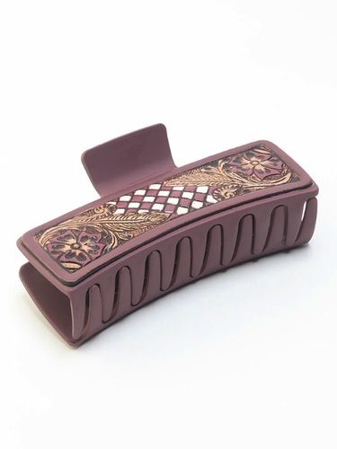 Myra Cindertrail Handtooled Hair Clip S-14384-HANDTOOLED