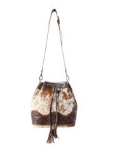 Myra Rustlerinins Charm Handtooled Bucket Bag S-12142