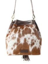 Myra Rustlerinins Charm Handtooled Bucket Bag S-12142