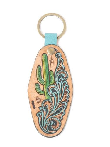 Myra Sonoran Bloom Embossed Key Fob S-11936