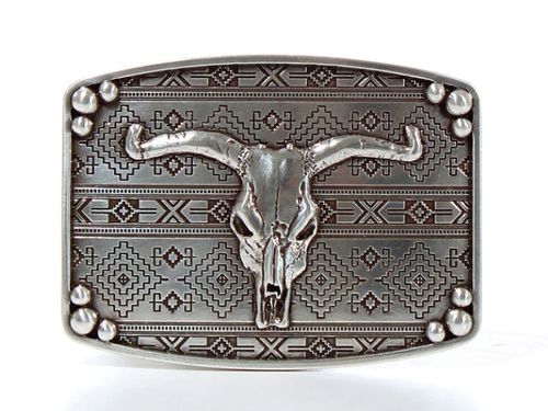Nocona Bull Head Western Buckle 37716
