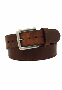 Nocona HD Xtreme Mens Single Stitch Brown Belt N2713802