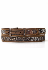 Nocona Mossy Oak Camo Outdoor Mens Belt N24362222