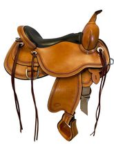 18 inch Circle Y Pioneer Flex2 Pleasure Trail Saddle 1665 SAVE $269 CLEARANCE