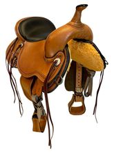 18 inch Circle Y Pioneer Flex2 Pleasure Trail Saddle 1665 SAVE $269 CLEARANCE