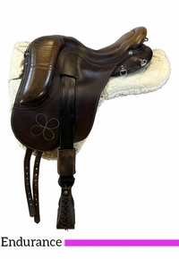 14.5Inch Used Orthoflex Endurance Trail Saddle