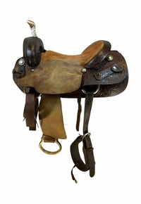 PRICE REDUCED! 16 Inch Used Billy Cook Cutting Saddle 790