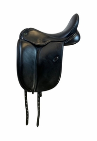 PRICE REDUCED! 17.5Inch Used Cardanel Saddles Dressage Saddle Wide Tree