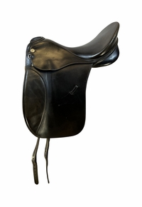 PRICE REDUCED! 17.5Inch Used Kieffer Munchen Dressage Saddle