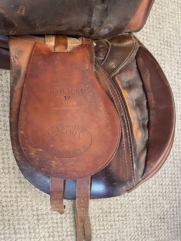 PRICE REDUCED! 17 Inch Used G. Passier All Purpose English Saddle