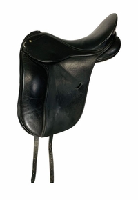 PRICE REDUCED! 17 Inch Used JES Ride International Dressage Saddle