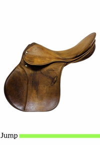 PRICE REDUCED! 18 Inch Used Stubben Jump and Hunt Saddle B16 204