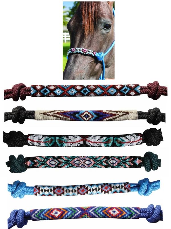 Professional's Choice Beaded Rope Halter HRB