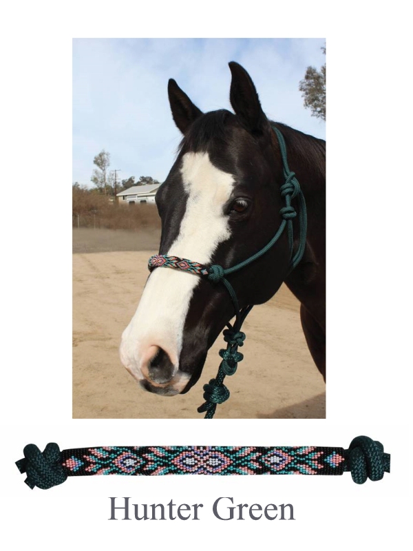 Professional's Choice Beaded Rope Halter HRB